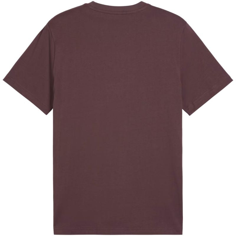 Men's Puma ESS Small No. 1 Logo Centered Tee Brown 692912 91
