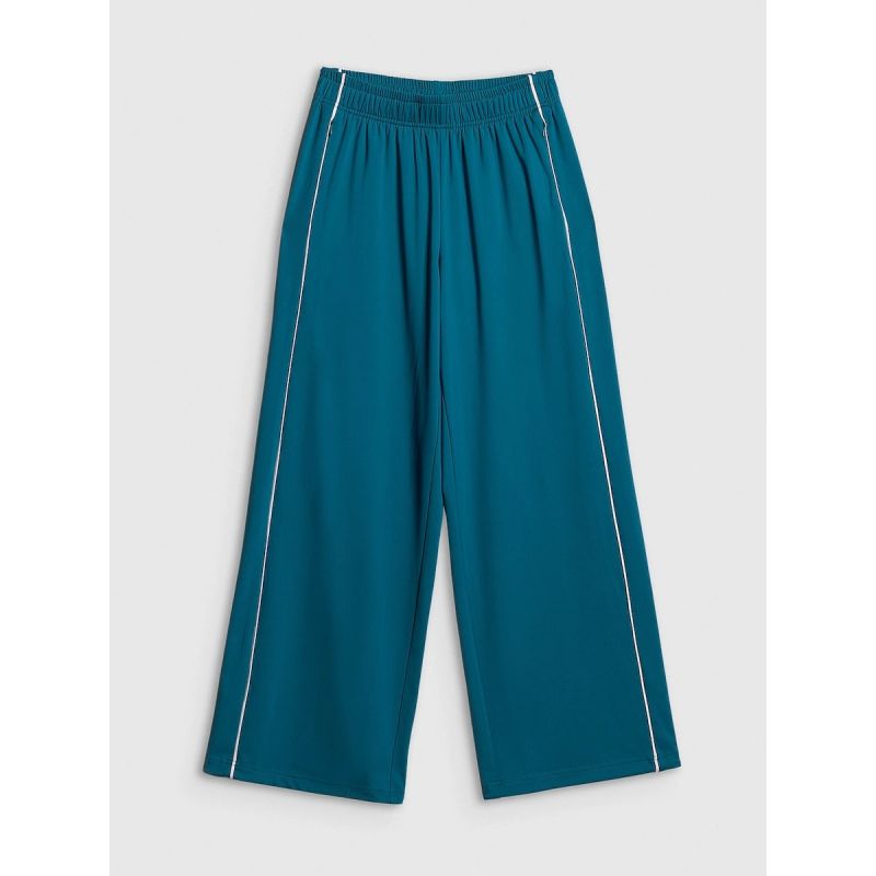Women's quick-drying wide-leg trousers 4F 4FRSS26TTROF1966-46S 4f