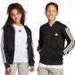 adidas Essentials Full-Zip Kids' Sweatshirt Black and White JD6494 In preparation Adidas