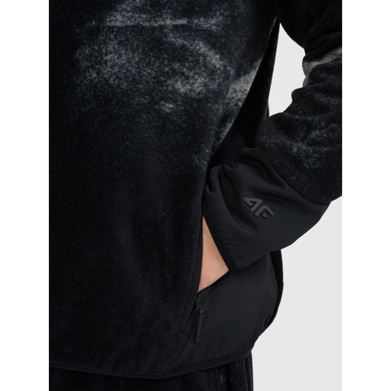 Men's 4F Warm loose fleece with hood 4F 4FRAW25TFLEM462-20A *Kategoria tymczasowa Your Sports Performance