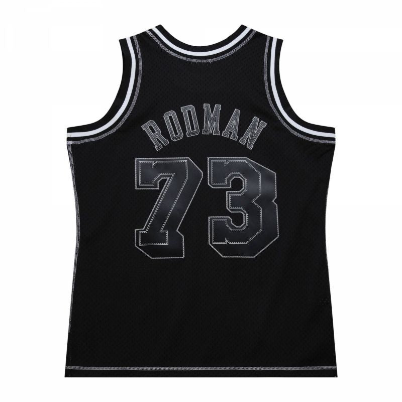Mitchell &amp; Ness NBA Contrast 2K Swingman Jersey Lakers 1998 Dennis Rodman M TFSM6784-LAL98DRDBLCK Clothing/Lifestyle/T-shirts/Mitchell & Ness Your Sports Performance