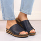 Comfortable Rieker W RKR670 flip-flops, navy blue Footwear/Lifestyle/Rieker Your Sports Performance
