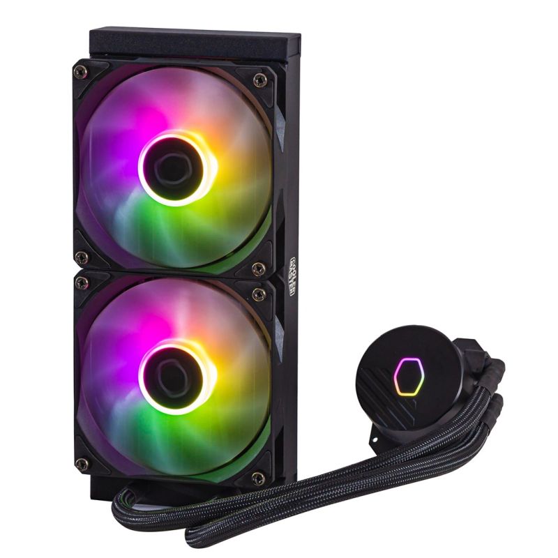 COOLER MASTER CPU WATER COOLER MASTERLIQUID 240L CORE ARGB MLW-D24M-A18PZ-R1 Chłodzenie/Chłodzenie - zestawy chłodzenia wodnego Your Sports Performance