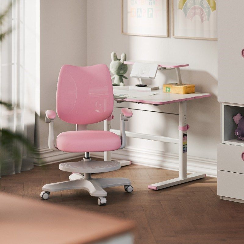 Junior 4.6 Pink Swivel Chair Fotele/Fotele biurowe Your Sports Performance