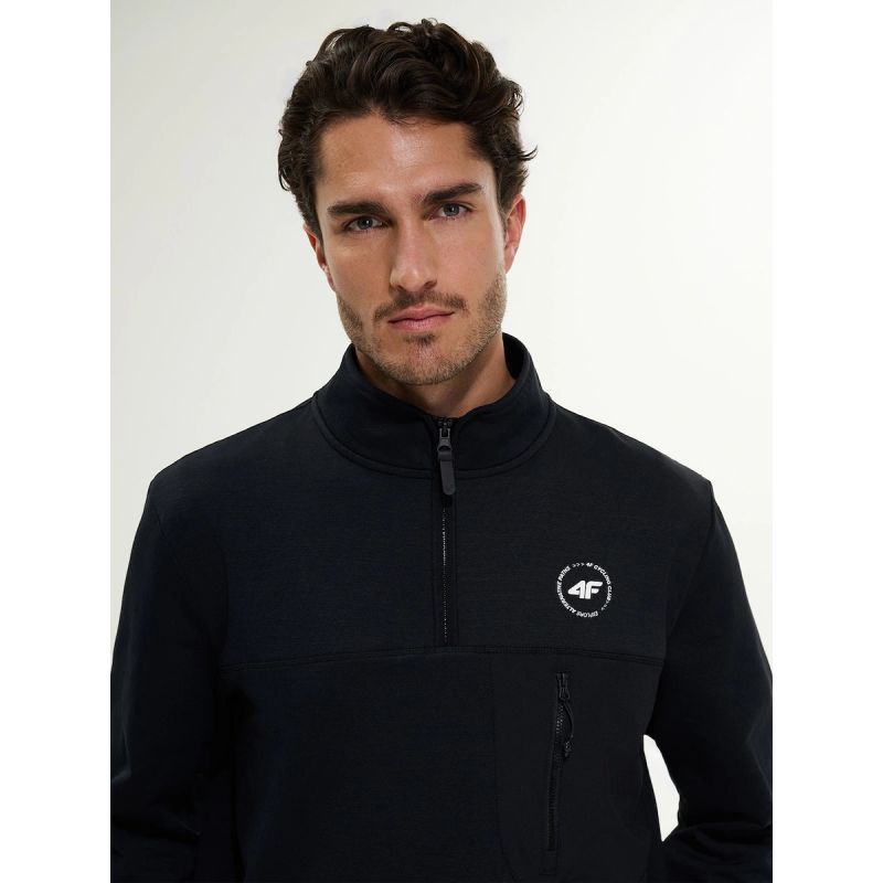 Men's relaxed sweatshirt without hood 4F 4FRSS26TSWSM2925-20S