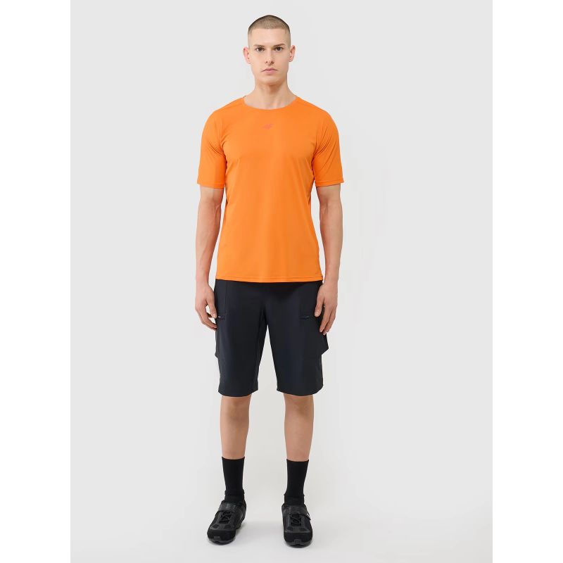 Men's quick-drying cycling jersey 4F 4FWSS25TFTSM1434-70S *Kategoria tymczasowa Your Sports Performance