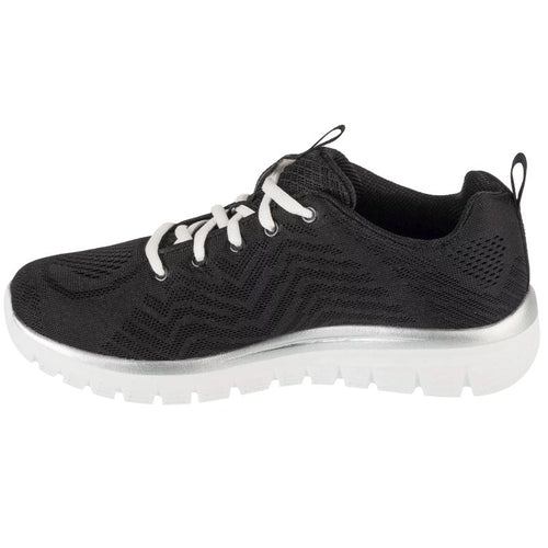 Skechers Graceful - Get Connected 12615W-BKW Black 36 In preparation Your Sports Performance