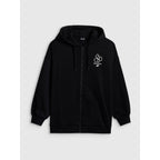 Women's loose sweatshirt with hood 4F 4FRSS26TSWSF2838-20S 4f