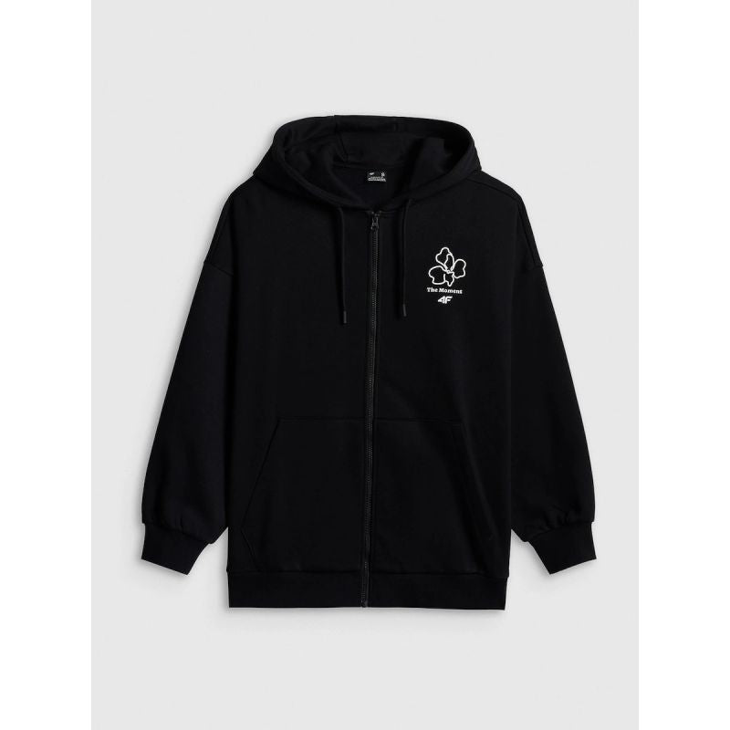 Women's loose sweatshirt with hood 4F 4FRSS26TSWSF2838-20S 4f