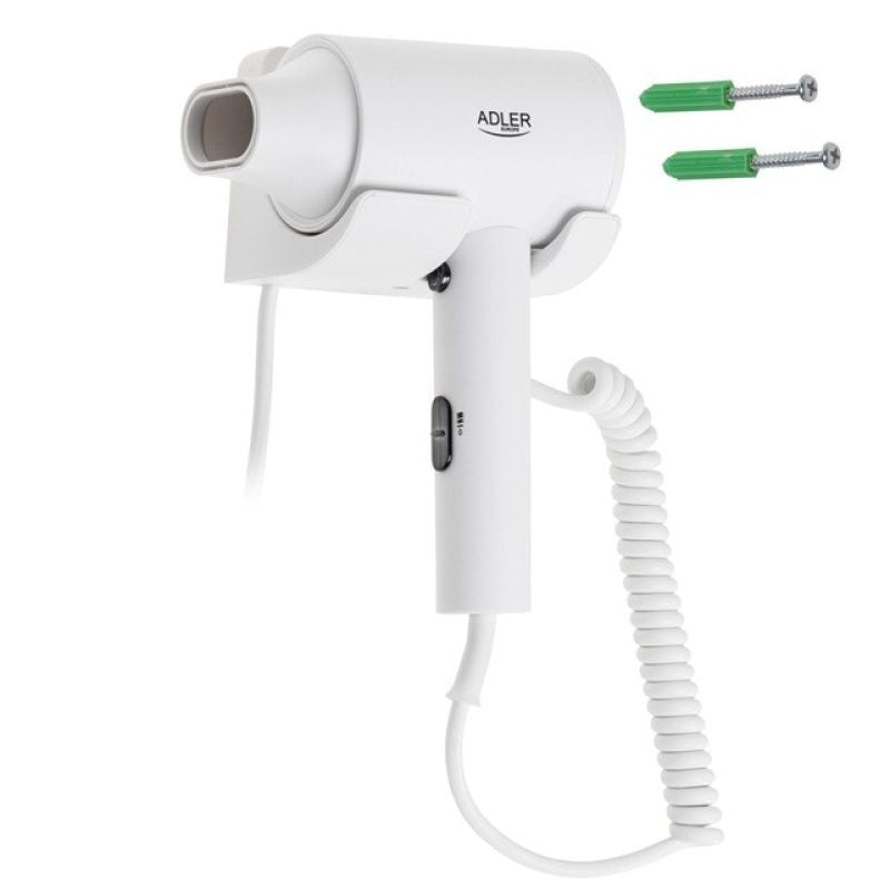 ADLER AD 2285w hotel hair dryer white AGD - Produkty/Suszarki do włosów Your Sports Performance