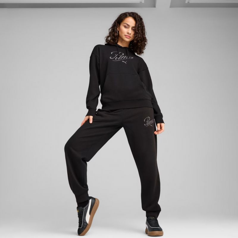 Puma Ess Script Comfort Hoodie W 684983 01 Clothing/Lifestyle/Puma Puma
