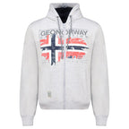 Geographical Norway Grusty Blended DB 100 M sweatshirt WZ3084H/GN-Blended Gray Clothing/Outdoor/Geographical Norway Your Sports Performance