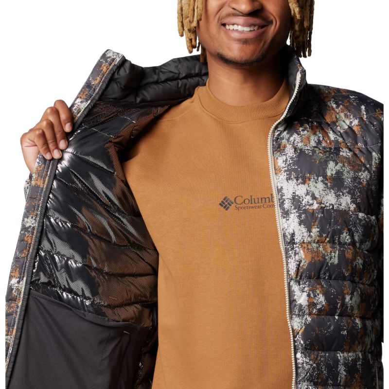 Columbia Powder Lite II Printed Jacket M 2098394278 Clothing/Outdoor/Columbia Your Sports Performance