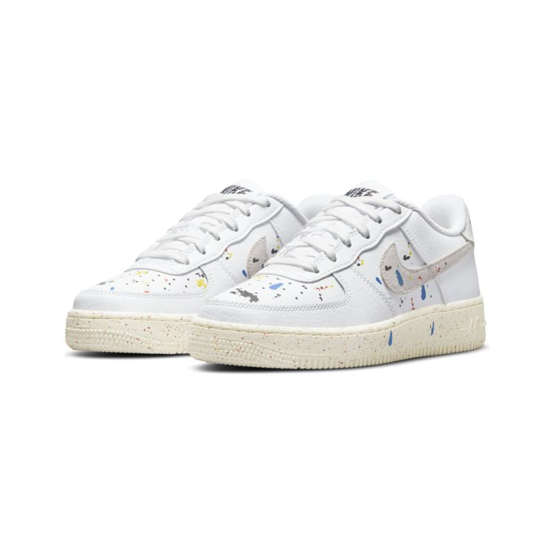 Women's Nike Air Force 1 LOW LV8 3 GS White Sneakers - DJ2598-100 Obuwie/Buty na co dzień Your Sports Performance