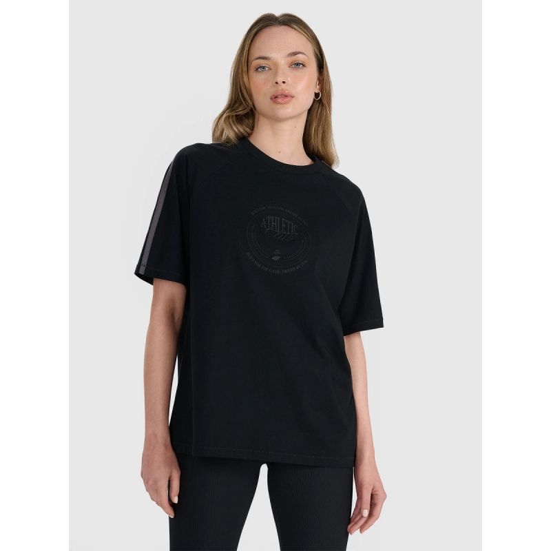 Women's oversize printed T-shirt 4F 4FRSS25TTSHF2791-20S 4f