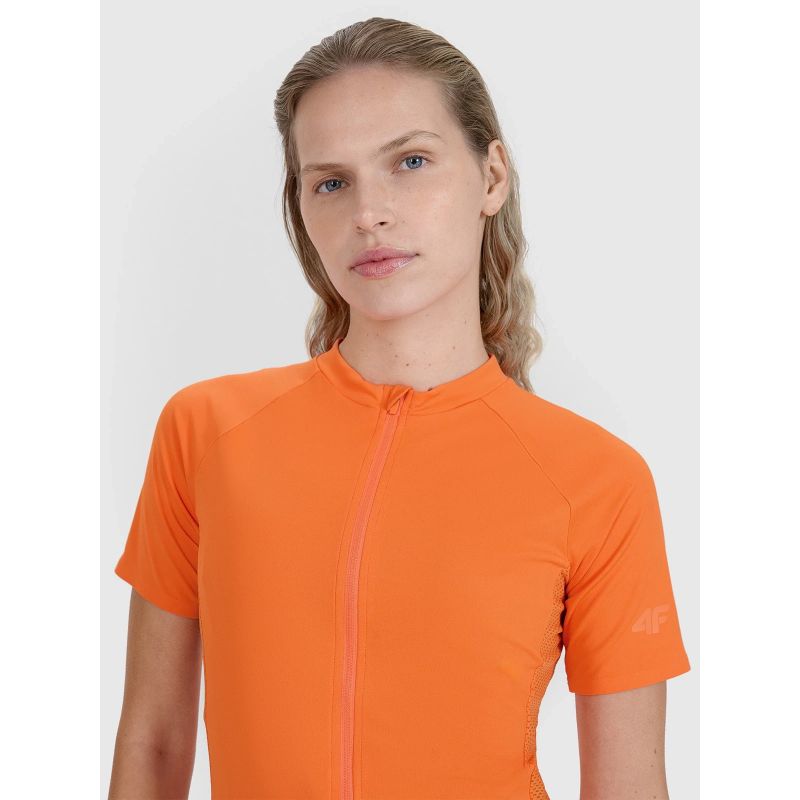 Women's quick-drying cycling jersey 4F 4FWSS25TFTSF1291-70S *Kategoria tymczasowa Your Sports Performance