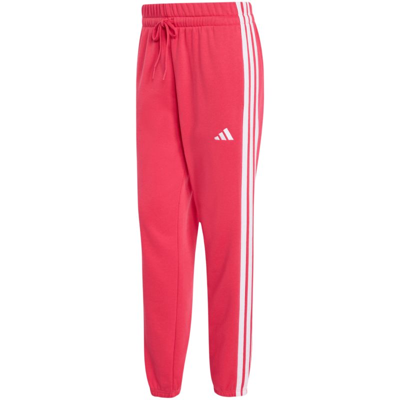 adidas Essentials 3-Stripes French Terry Cuffed Women’s Sweatpants, Pink KF8339