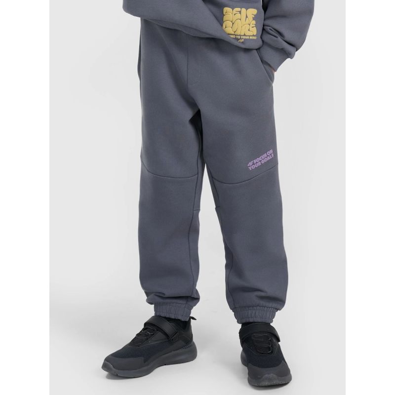 Boys' jogger sweatpants 4F 4FJRAW25TTROM1605-22S 4f