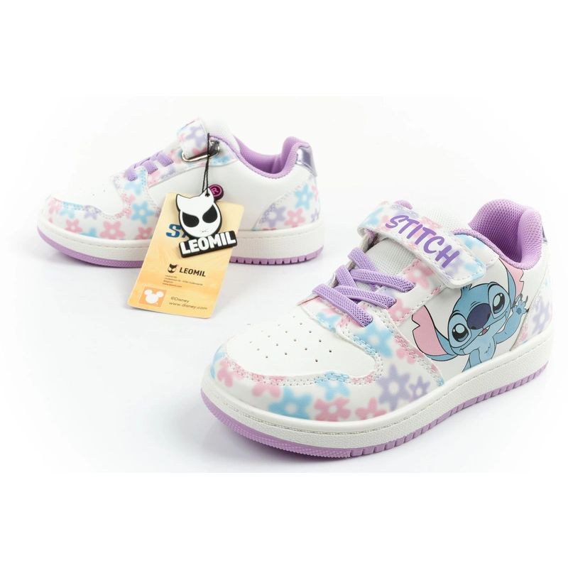 Leomil children's sports shoes sneakers Stitch comfortable lightweight with Velcro