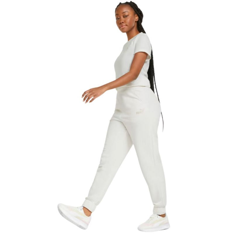 Puma ESS+ Embroidery High-Waist Pants FL W 670007 99 Clothing/Lifestyle/Trousers, shorts/Puma Puma