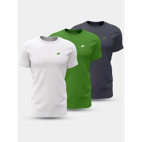 Men's T-shirt (SET OF 3 T-SHIRTS) 4F 4FWSS26TTSHM4216-90S 4f