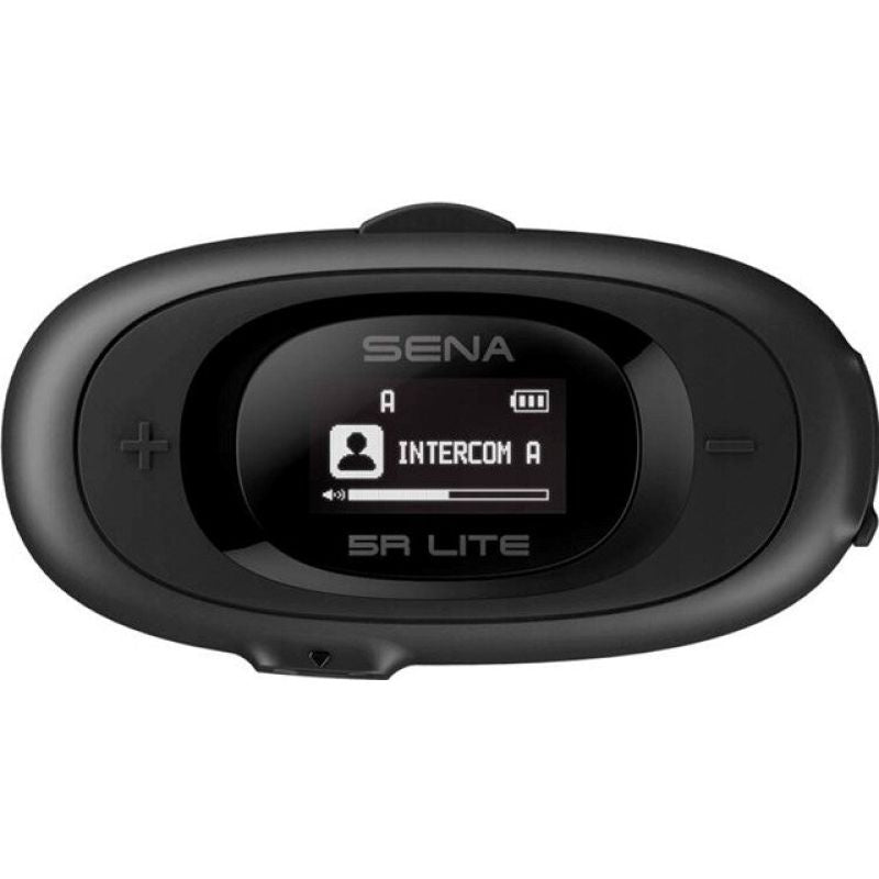 Sena 5R-01D 5R Lite Bluetooth 5.1 700m Motorcycle Intercom with LCD Display and Universal Microphone Set for 2 Helmets In preparation Your Sports Performance