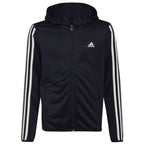 Sweatshirt adidas 3S FZ HD Jr HE9339 Clothing/Lifestyle Adidas