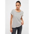 Mustang women's striped T-shirt WINONA 1017488 12843 Mustang