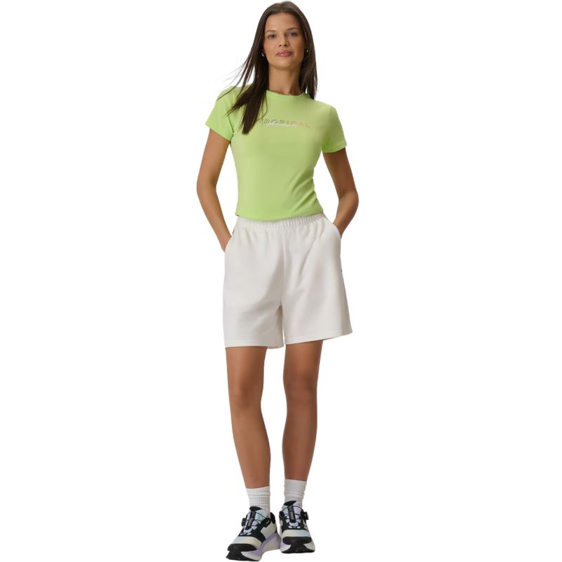 Women's T-shirt 4F F2717 light yellow 4FWSS26TTSHF2717 73S