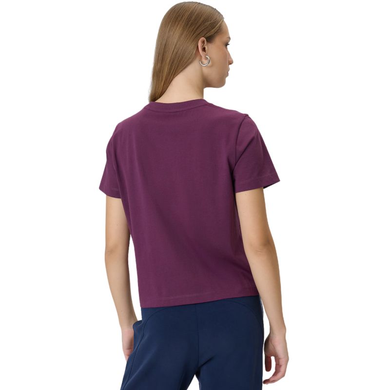 Women's T-shirt 4F F2738 burgundy 4FWSS26TTSHF2738 60S