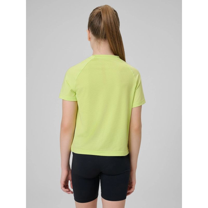 Girls' quick-drying sports T-shirt 4F 4FJRSS26TFTSF2386-45S 4f