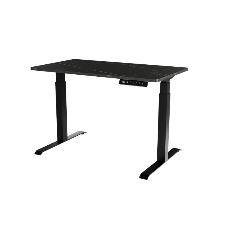 MOON desk with electric height adjustment 121x67 black/san sebas Biurka/Biurka nowoczesne Your Sports Performance