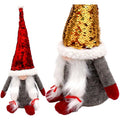 DECORATIVE gnome with magic sequins 35cm gray Home and Garden/Equipment Your Sports Performance