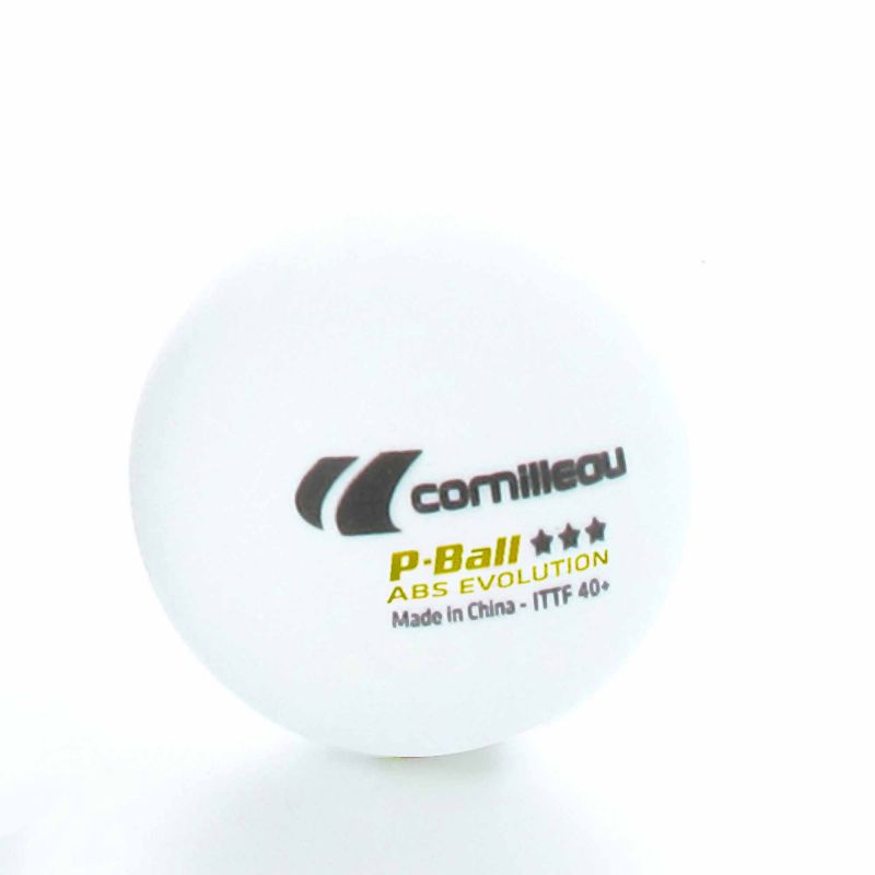 Cornilleau table tennis balls P-BALL ITTF white 3 pcs. Accessories/Balls/Table Tennis Your Sports Performance