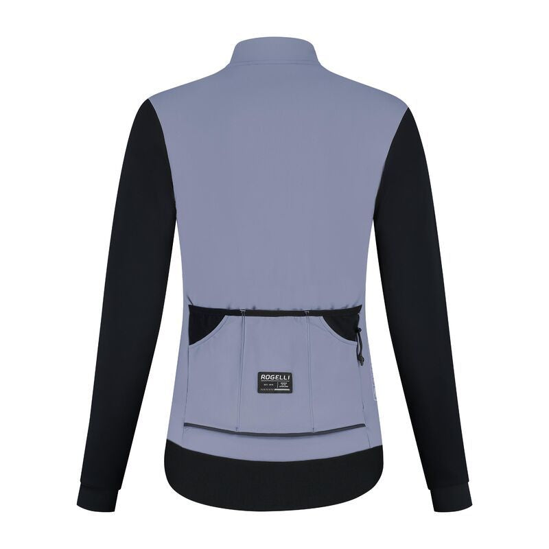 Rogelli DISTANCE II women's sweatshirt lilac-black 2XL Rogelli/Rower/Woman/Koszulki Długi Rękaw Your Sports Performance