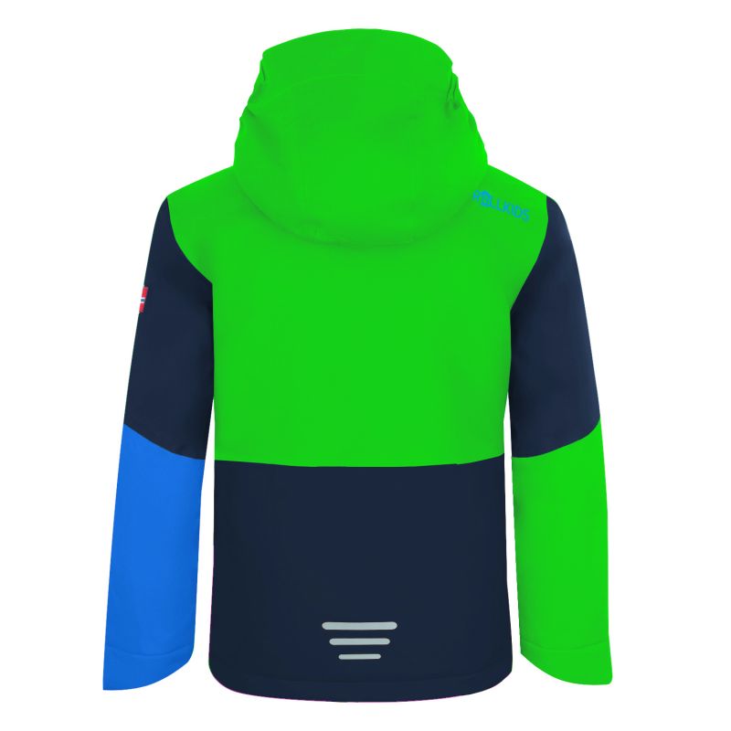 Trollkids Kids Hallingdal Jacket – multicoloured outdoor winter jacket for children with hood (226-340)