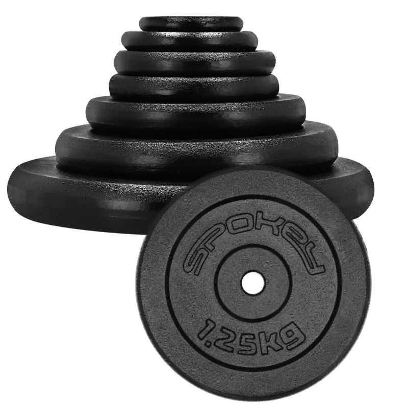 Cast iron weight 1.25kg Spokey Sinis SPK-944482 Accessories/Training equipment Your Sports Performance