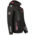 Geographical Norway Reine softshell jacket W WU8182F/GNO-BLACK-PINK Geographical Norway