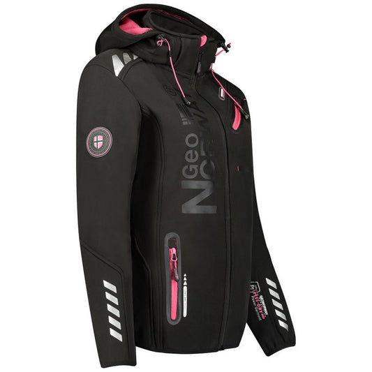 Geographical Norway Reine softshell jacket W WU8182F/GNO-BLACK-PINK Geographical Norway