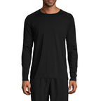 CASALL M Essential Long Sleeve Men's T-Shirt, Black Casall
