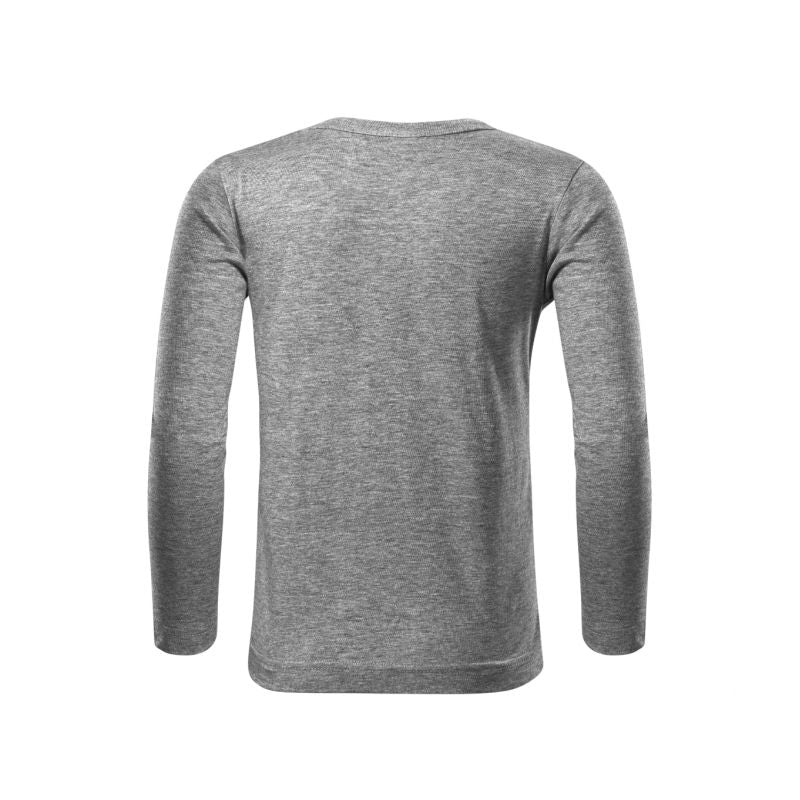 T-shirt Malfini Fit-T LS Jr MLI-12112 dark gray melange Clothing/Lifestyle/T-shirts/Malfini Malfini