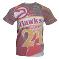 City Pride Mitchell & Ness Atlanta Hawks Dominique Wilkins NBA T-shirt Odzież/Odzież na co dzień Your Sports Performance