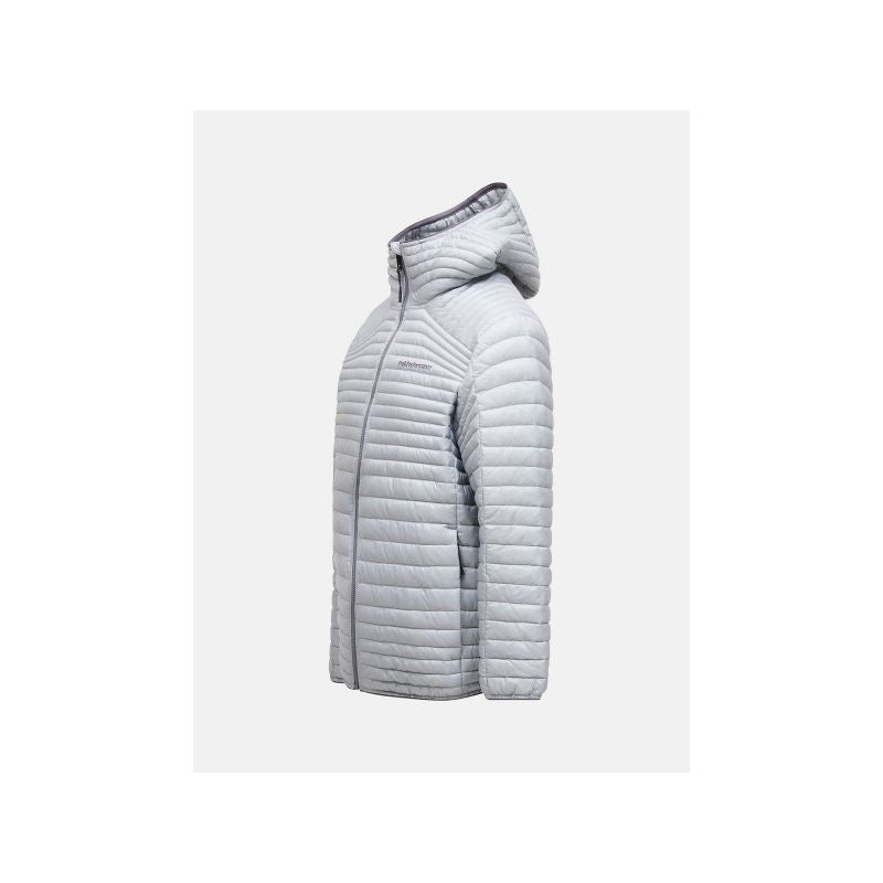 Men's PEAK PERFORMANCE M Monolight Insulated Hood Jacket, gray