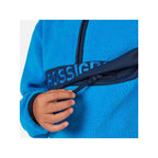 ROSSIGNOL JR ALLTRACK ANORAK FLEECE children's sweatshirt blue