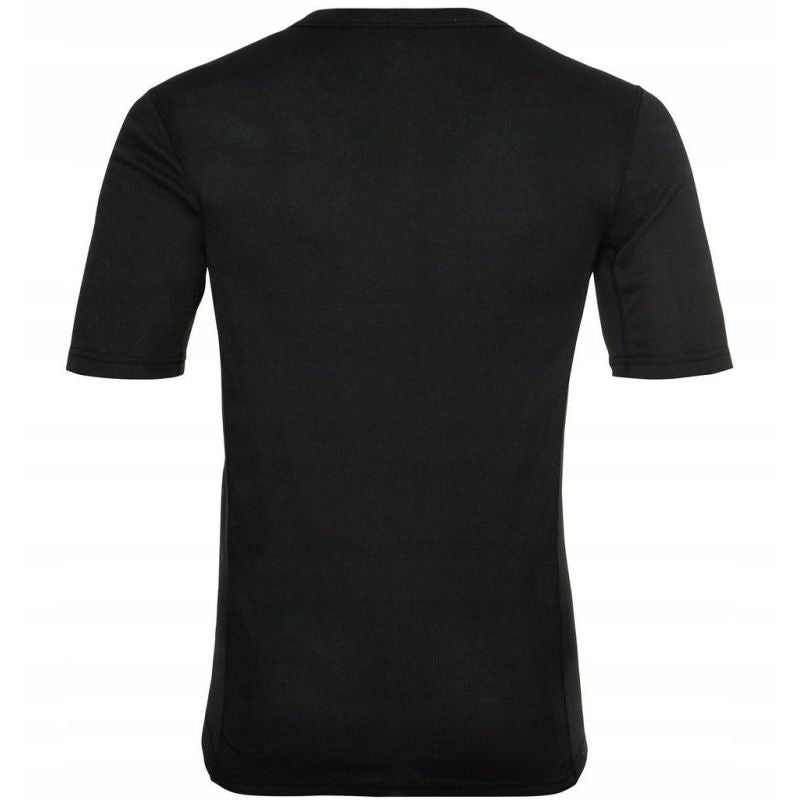 Odlo BL TOP crew neck s/s ACTIVE WARM ECO men's t-shirt size M Black Odzież militarna/Bielizna termoaktywna Your Sports Performance