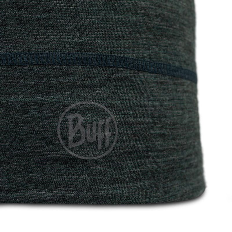 BUFF MERINO LIGHTWEIGHT BEANIE MULTISTRIPES FOREST Odzież militarna/Nakrycia głowy Your Sports Performance