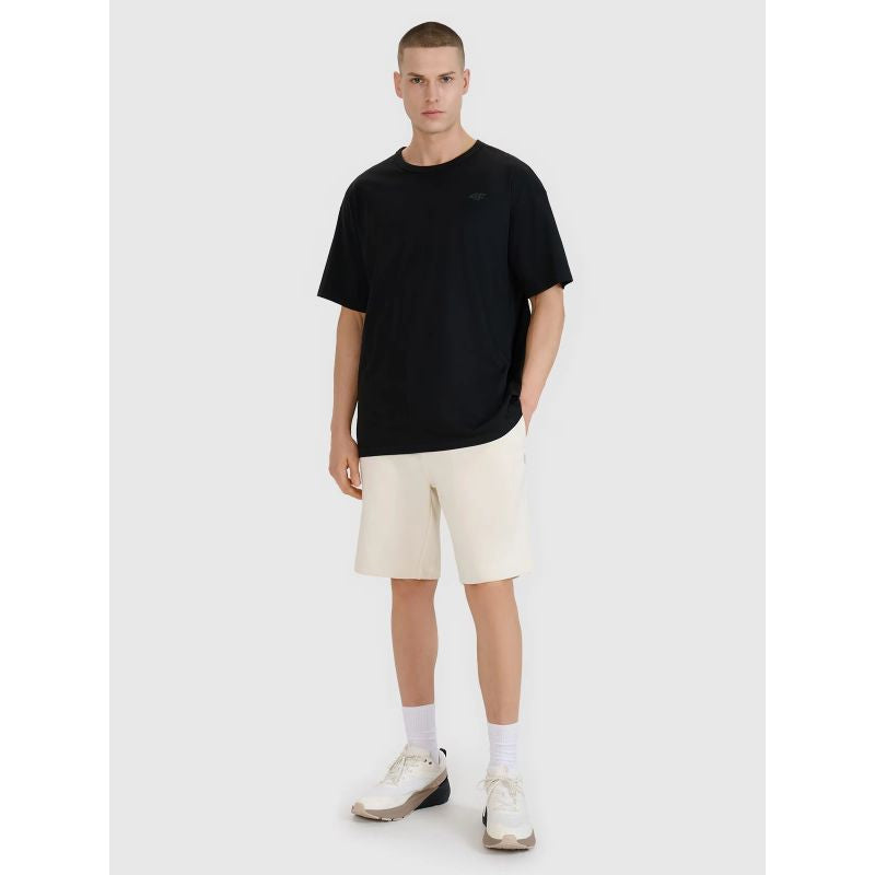 Men's oversize plain T-shirt 4F 4FRSS25TTSHM2686-20S *Kategoria tymczasowa Your Sports Performance