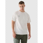 Smooth unisex oversize T-shirt 4F 4FRAW24TTSHU2672-12S 4f