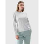 Longsleeve oversize smooth women's 4F 4FWMM00TLONF431-27M *Kategoria tymczasowa Your Sports Performance