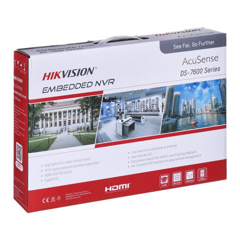 HIKVISION DS-7604NXI-K1/4P(D) IP Recorder CCTV IP/Rejestratory Your Sports Performance